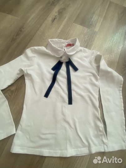 Блузка белая школьная Pelican 9-10 лет