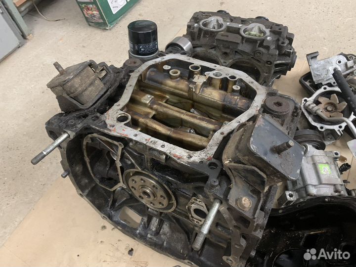 Двигатель ej16 в разбор