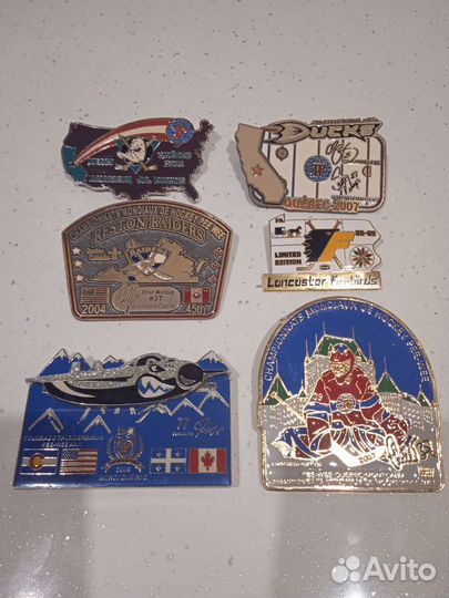 Значки хоккей