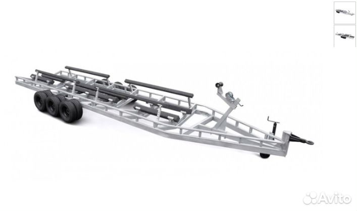 Прицеп мзса 16000ят.001 для больших яхт и катеров