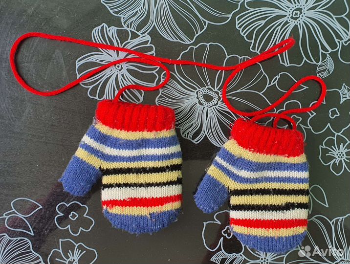 Варежки на ребёнка до 2 лет