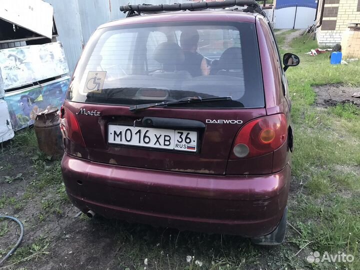 Разбор daewoo matiz