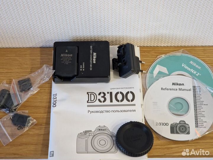 Зеркальный фотоаппарат nikon d3100