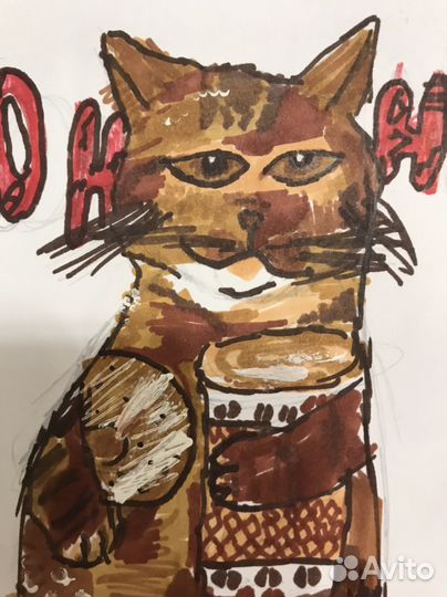 Рисую ваших котиков