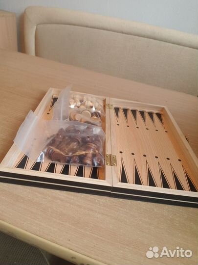 Шахматы деревянные новые