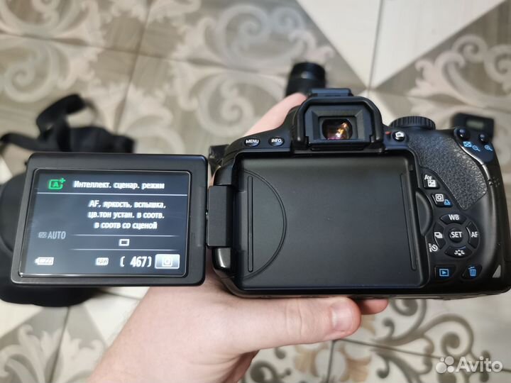 Зеркальный фотоаппарат canon 650d