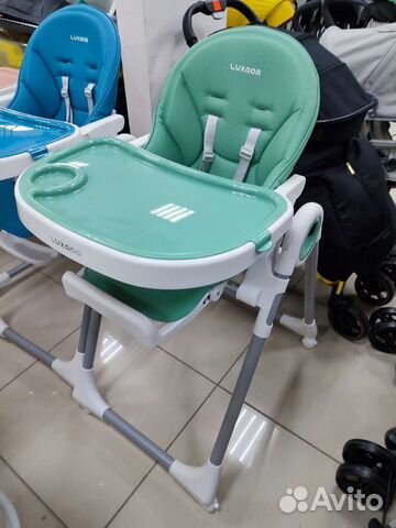 Стул для кормления luxmom Q1зеленый