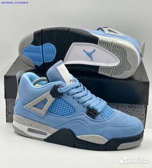 Кроссовки Nike Air Jordan 4 Retro (с мехом) (Арт.11913)