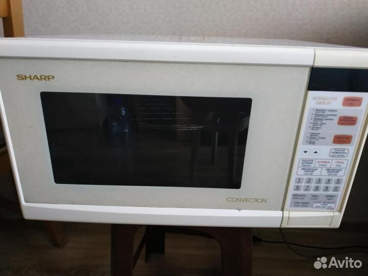 Микроволновая печь сенсорная sharp R-7A58