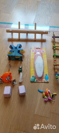 Игрушки для птиц