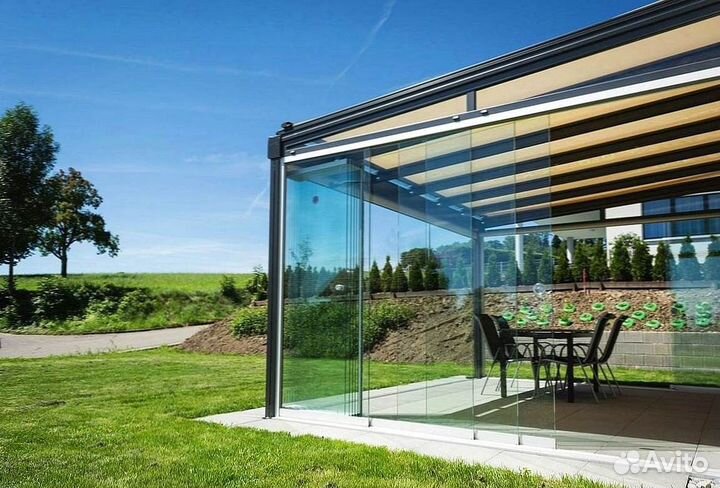 Безрамное остекление