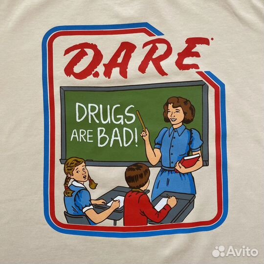 Винтажная футболка Drugs Are Bad