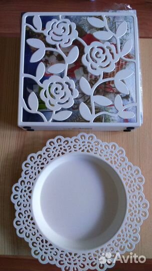 Салфетница и подсвечник икеа