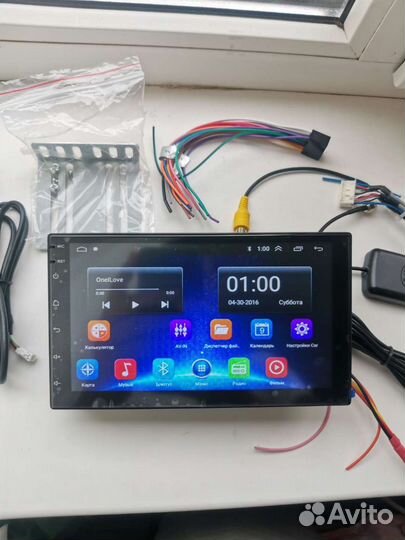 Автомагнитола 7 дюймов на Android. Новая