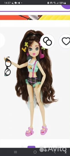 Кукла Рения - русалка Mermaid High