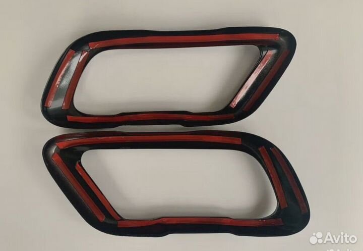 Насадки на глушитель bmw x5 g05