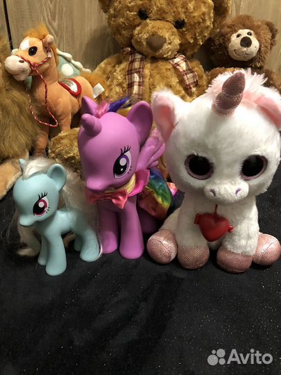 Мягкие игрушки пакетом