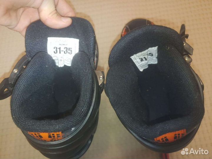Коньки раздвижные 31-35 размер0э