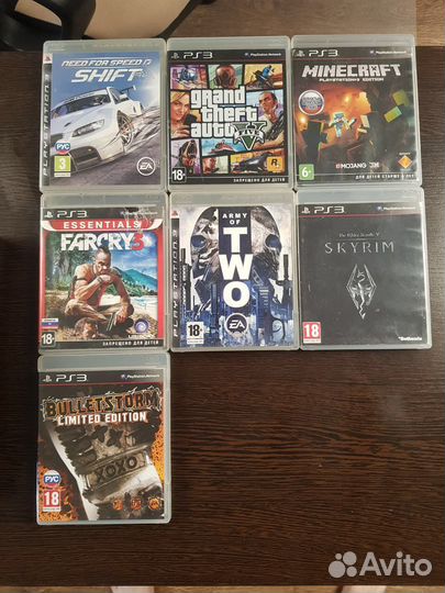 Игровая приставка ps3