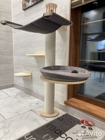 Игровой комплекс-когтеточка для кошек