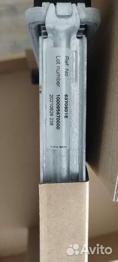 Радиатор охлаждения на citroen/ peugeot