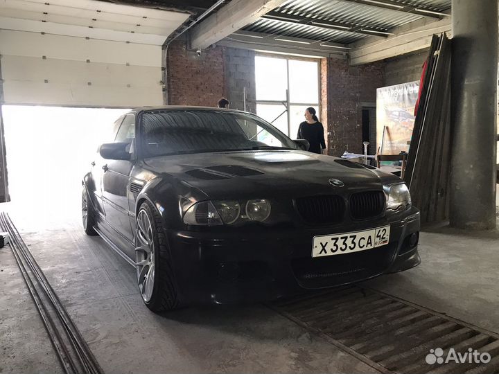 Передний бампер m3 bmw e46 седан