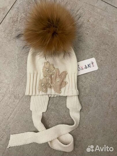 Шапка новая демисезон, шерсть с кашемиром