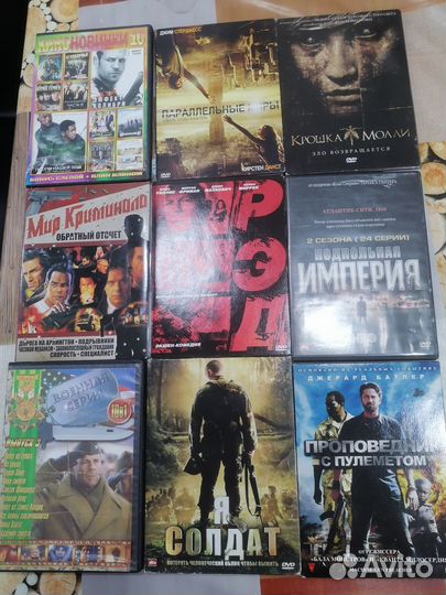 Двд диски лицензионные и обычные, игры