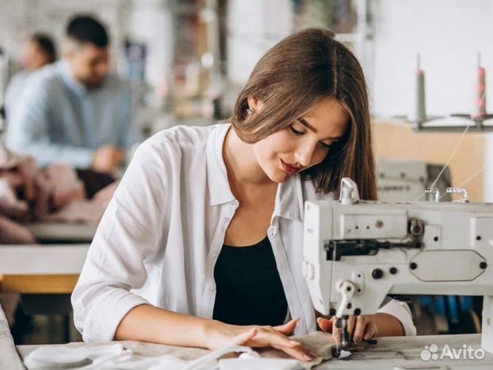 Швеи вахта цех пошива юбок
