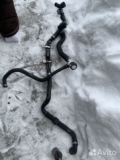 Шланги охлаждения радиатора патрубки mercedes