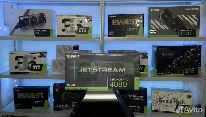 Видеокарты RTX 1660/3050-60/4060-70/4090 Новые рст