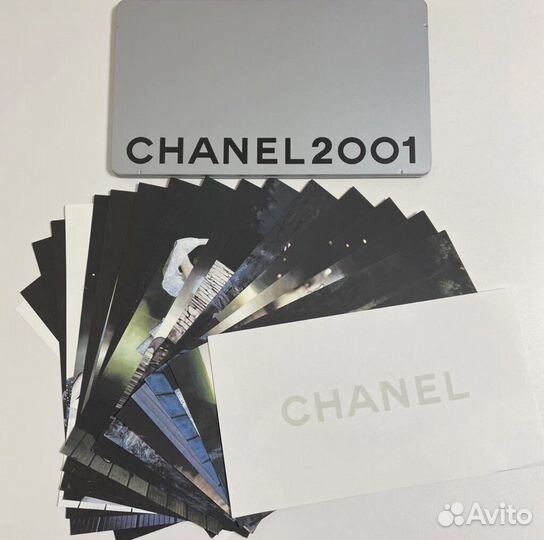 Chanel 2001 каталог в футляре винтаж бутик