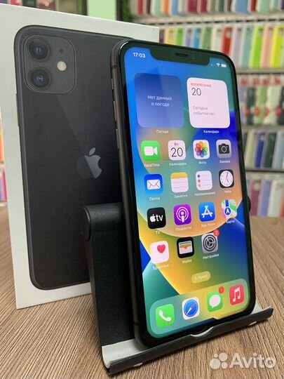 iPhone 11 черный 256гб