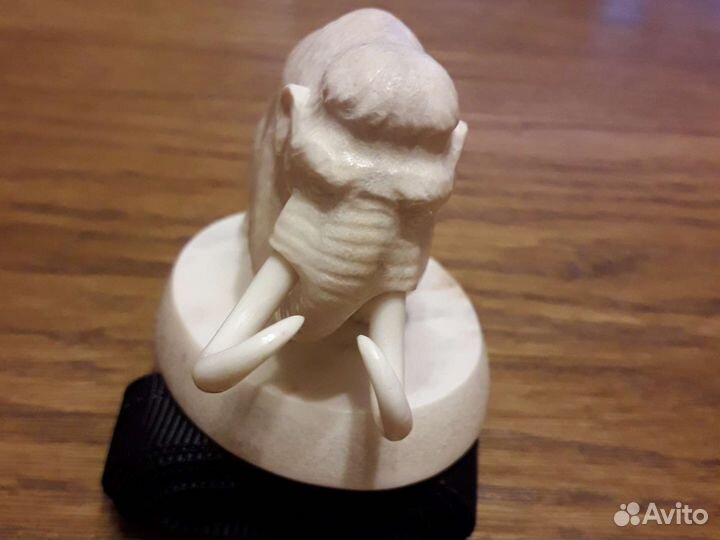 Мамонт резьба по кости