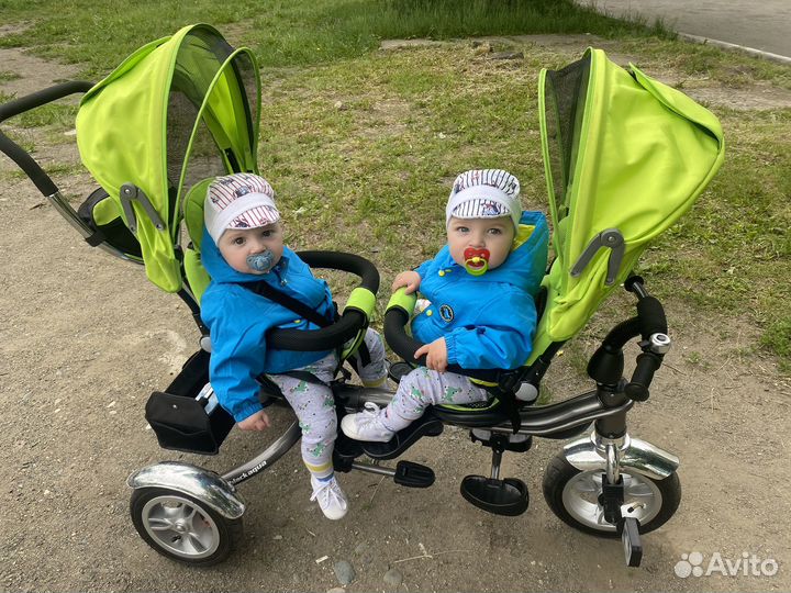 Велосипед для двойни