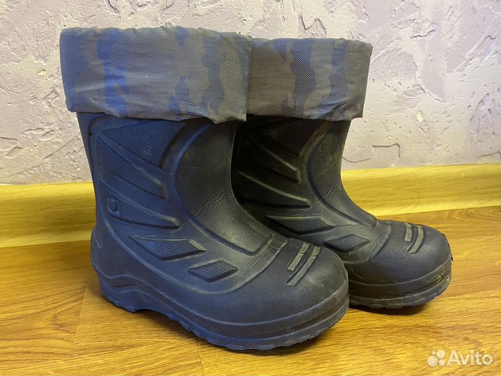 Детские резиновые сапоги 28 размер