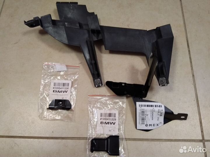 Крепления крыла и фары бмв X3 e83