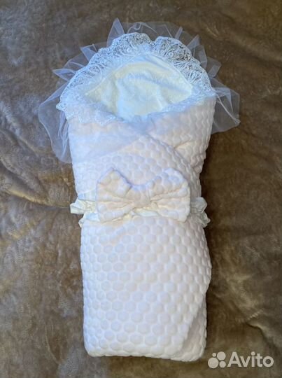 Зимний конверт на выписку