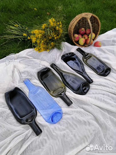 Тарелка бутылка