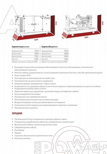 Дизельный генератор 170 ква. Турция