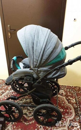 Коляска 2 в 1 indigo s 18 plus