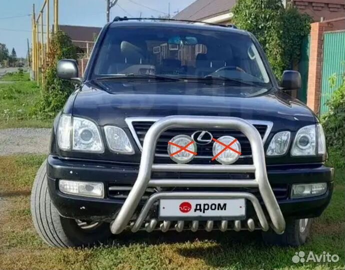 Кенгурятник Lexus lx470 Land cruiser 100