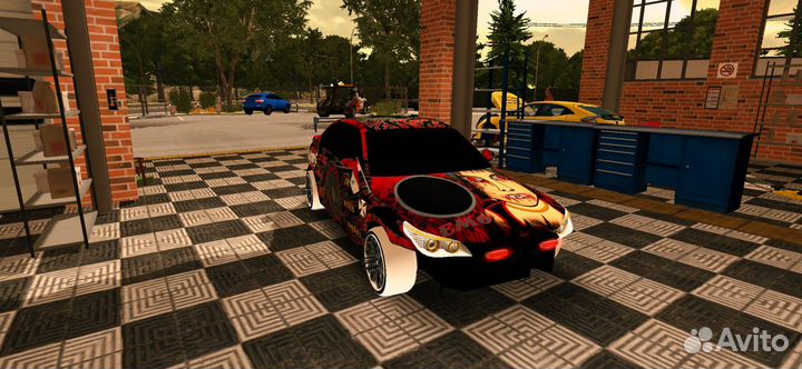 Винилы в кар паркинг