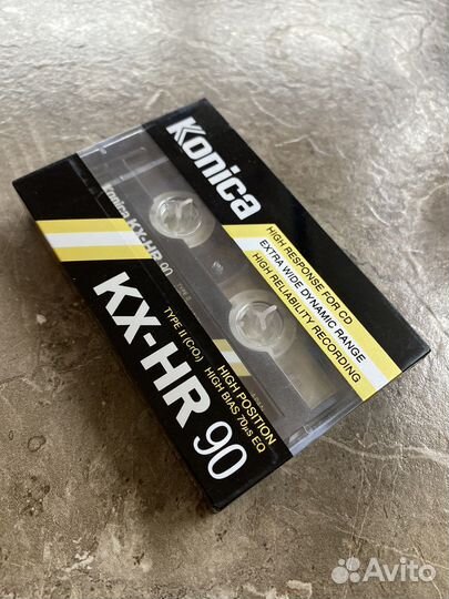 Аудиокассета Konica KX-HR-90 Chrom (Type II)
