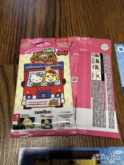 Animal Crossing Amiibo Cards Sanrio Амибо Карточки