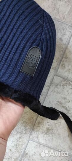 Шапка ушанка меховая