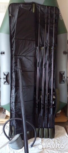 Набор карповых удилищ в чехле от Fox