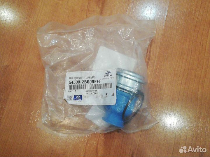 Шаровая опора правая на hyundai santa fe