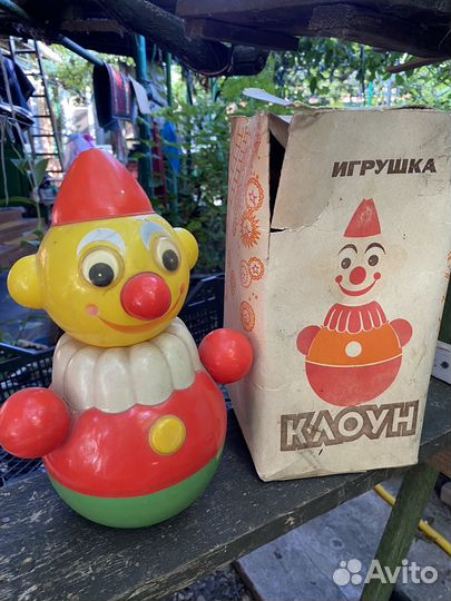 Игрушка неваляшка СССР 