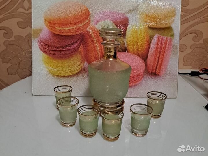 Графин с рюмками СССР